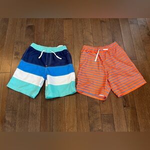 Hanna Andersson Boys Swim Trunks (set of 2)